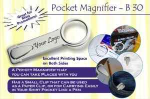 B30 – Pocket magnifier