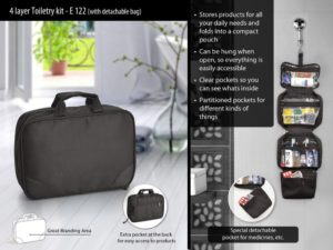 S-E122 – 4 layer Toiletry kit
