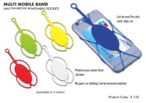 E133 – Multi Mobile band (multipurpose removable pocket)