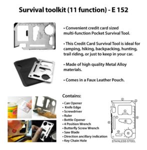 E152 – Survival toolkit (11 function)