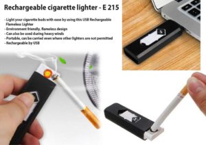 E215 – Rechargeable cigarette lighter