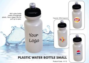 H13 – Plastic Water Bottle Small