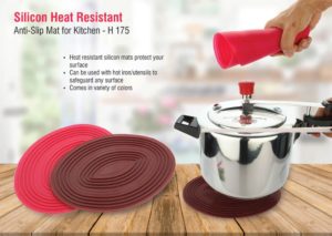H175 – Silicon heat resistant, anti-slip mat for kitchen
