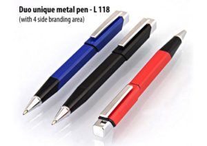 L118 – Duo unique metal pen