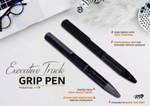 L178 – Executive Track Grip Metal Pen