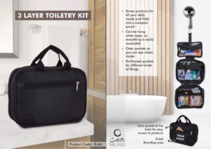 S44 – 3 Layer toiletry kit – Medium size